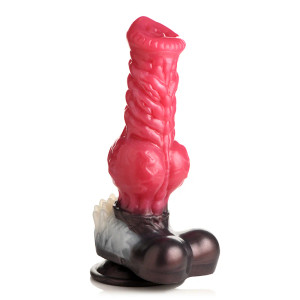 Creature Cocks Cujo Canine Silicone Dildo, Large, 5.8 Inch Insertable, 2.5 Inch Max Width Creature Cocks Cujo Canine Silicone Dildo, Large, 5.8 Inch Insertable, 2.5 Inch Max Width