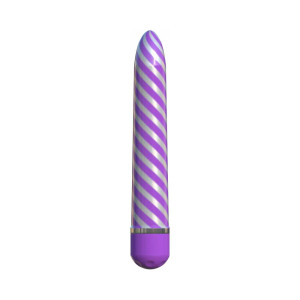 Classix Sweet Swirl 8 Inch Slimline Vibrator, Purple Classix Sweet Swirl 8 Inch Slimline Vibrator, Purple