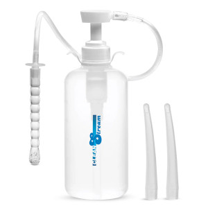 CleanStream XL 600 mL Enema Bottle with 3 Attachments CleanStream XL 600 mL Enema Bottle with 3 Attachments