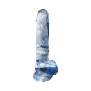 Rock Cocks Zeus 7 Inch Stone Effect Silicone Dildo, 5.91 Inch Insertable, 1.57 Inch Max Width Rock Cocks Zeus 7 Inch Stone Effect Silicone Dildo, 5.91 Inch Insertable, 1.57 Inch Max Width
