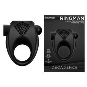 Hott Products Decadence Ring Man Intense Rechargeable Vibrating Ring Hott Products Decadence Ring Man Intense Rechargeable Vibrating Ring