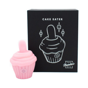 Natalie's Toy Box Cake Eater Clit Flicker Stimulator, Pink Natalie's Toy Box Cake Eater Clit Flicker Stimulator, Pink