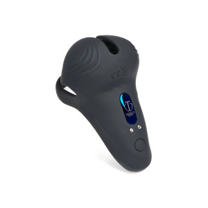 Trinity Men 10X Silicone Cock & Ball Ring with Taint Stim and Remote Control Trinity Men 10X Silicone Cock & Ball Ring with Taint Stim and Remote Control