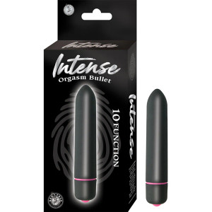 Nasstoys Intense Orgasm Bullet Vibrator, Black Nasstoys Intense Orgasm Bullet Vibrator, Black