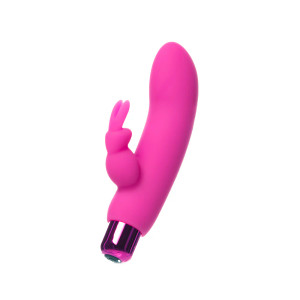 PowerBullet Alice's Bunny Rechargeable Bullet Vibrator with Silicone Rabbit Sleeve, Pink PowerBullet Alice's Bunny Rechargeable Bullet Vibrator with Silicone Rabbit Sleeve, Pink