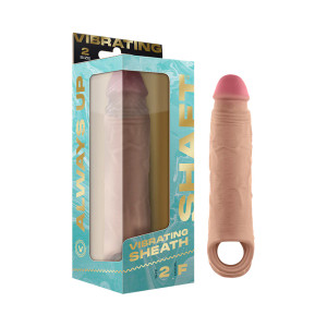 Shaft Vibrating Sheath, Model F, Size 2, 6.9 Inch Insertable, Pine Shaft Vibrating Sheath, Model F, Size 2, 6.9 Inch Insertable, Pine