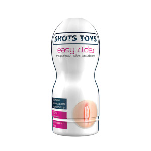 Shots Easy Rider Masturbator, Beige Vagina Shots Easy Rider Masturbator, Beige Vagina
