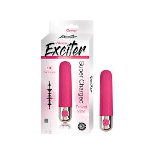 Nasstoys Exciter Super Charged Travel Vibe, Pink Nasstoys Exciter Super Charged Travel Vibe, Pink