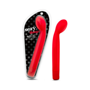 Blush Sexy Things G Slim Multispeed Slimline G-Spot Vibrator, Red Blush Sexy Things G Slim Multispeed Slimline G-Spot Vibrator, Red