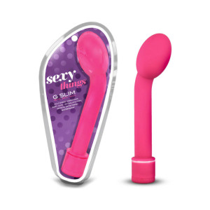 Blush Sexy Things G Slim Petite G-Spot Vibrator, Pink Blush Sexy Things G Slim Petite G-Spot Vibrator, Pink