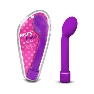 Blush Sexy Things G Slim Petite G-Spot Vibrator, Purple Blush Sexy Things G Slim Petite G-Spot Vibrator, Purple