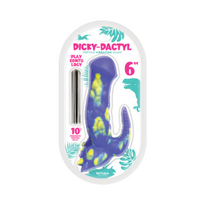 Playeontology Dicky-Dactyl Vibrating Silicone Dildo Playeontology Dicky-Dactyl Vibrating Silicone Dildo