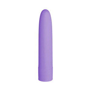 Simple & True Eezy Pleezy Classic 5.5 Inch Vibrator, Purple Simple & True Eezy Pleezy Classic 5.5 Inch Vibrator, Purple