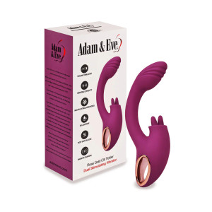 Adam & Eve Rose Gold Clit Tickler Dual Stimulating Vibrator Adam & Eve Rose Gold Clit Tickler Dual Stimulating Vibrator