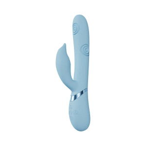 VIVE Pallina Rechargeable G-Spot and Tapping Beads Clit Stimulator, Blue VIVE Pallina Rechargeable G-Spot and Tapping Beads Clit Stimulator, Blue