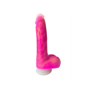 Adam & Eve The Squiggler Dual Density Gyrating Dildo, 6.3 Inch Insertable, 1.61 Inch Max Width Adam & Eve The Squiggler Dual Density Gyrating Dildo, 6.3 Inch Insertable, 1.61 Inch Max Width