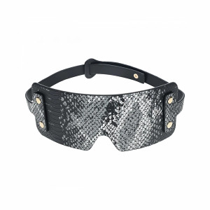Ouch! International Florence Collection Blindfold, Black Ouch! International Florence Collection Blindfold, Black