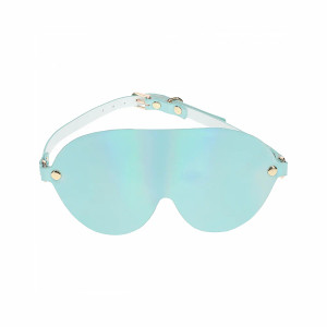 Ouch! International Paris Collection Blindfold, Blue Ouch! International Paris Collection Blindfold, Blue
