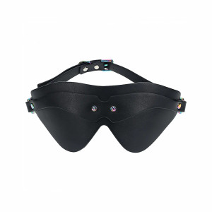 Ouch! International Venice Collection Blindfold, Black Ouch! International Venice Collection Blindfold, Black