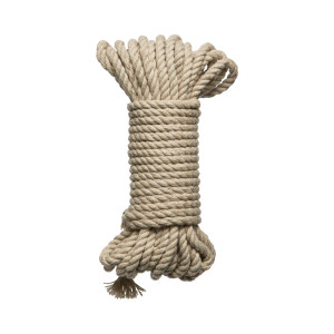 Merci Bind & Tie 6 mm Hemp Bondage Rope, 30 ft., Natural Merci Bind & Tie 6 mm Hemp Bondage Rope, 30 ft., Natural