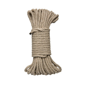 Merci Bind & Tie 6 mm Hemp Bondage Rope, 50 ft. Natural Merci Bind & Tie 6 mm Hemp Bondage Rope, 50 ft. Natural