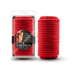 Temptasia Bondage Rope, 32 ft., Red Temptasia Bondage Rope, 32 ft., Red