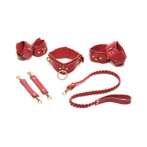 Bedroom Bliss Lover's Restraints Set, Red Bedroom Bliss Lover's Restraints Set, Red