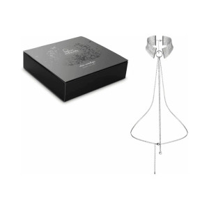 Bijoux Indiscrets Desir Metallique Mesh Collar, Silver Bijoux Indiscrets Desir Metallique Mesh Collar, Silver