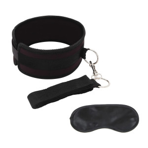 Lux Fetish Collar and Leash Set Lux Fetish Collar and Leash Set