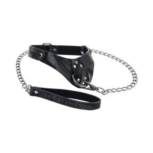 Sportsheets Velvet Noir Collar & Leash Sportsheets Velvet Noir Collar & Leash