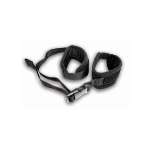 Sportsheets Sex & Mischief Adjustable Handcuffs, Black Sportsheets Sex & Mischief Adjustable Handcuffs, Black