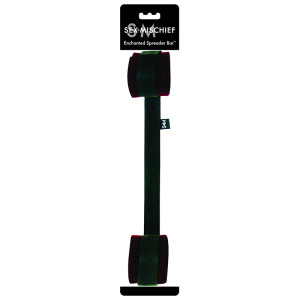 Sportsheets Sex & Mischief Enchanted Spreader Bar with Cuffs, Black Sportsheets Sex & Mischief Enchanted Spreader Bar with Cuffs, Black