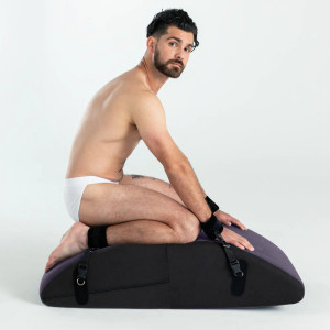 Liberator Scoop Rocker Valkyrie Edition with Cuffs, Plum Liberator Scoop Rocker Valkyrie Edition with Cuffs, Plum