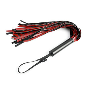 Sportsheets Saffron Flogger, Red & Black Sportsheets Saffron Flogger, Red & Black