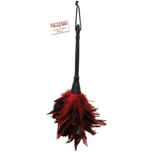 Fetish Fantasy Series Frisky Feather Duster, Red Fetish Fantasy Series Frisky Feather Duster, Red