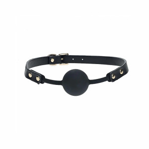Ouch! International London Collection Silicone Ball Gag Ouch! International London Collection Silicone Ball Gag