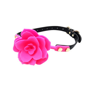 Ple'sur Flower Ball Gag Breathable Silicone, Pink Ple'sur Flower Ball Gag Breathable Silicone, Pink