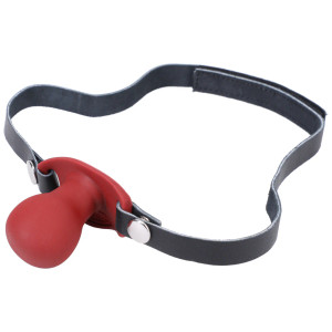 Tantus Beginner Ball Gag, Crimson Tantus Beginner Ball Gag, Crimson