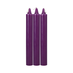 Doc Johnson Japanese Drip Candles, 3-Pack, Purple Doc Johnson Japanese Drip Candles, 3-Pack, Purple