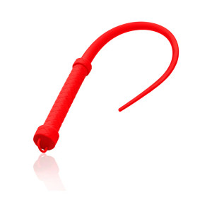 Master Series Viper Tail Silicone Whip, Red Master Series Viper Tail Silicone Whip, Red