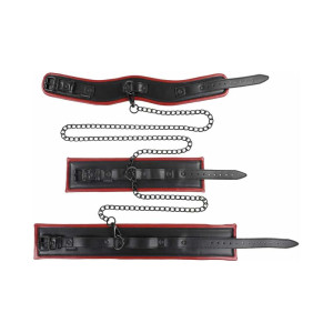 Sportsheets Saffron Chained & Tamed 3-Piece Bondage Kit Sportsheets Saffron Chained & Tamed 3-Piece Bondage Kit