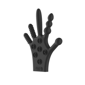 Fist It Silicone Stimulation Glove, Black Fist It Silicone Stimulation Glove, Black