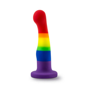 Avant Pride P1 Freedom Silicone Dildo, 5.25 Inch Insertable, 1.4 Inch Max Width Avant Pride P1 Freedom Silicone Dildo, 5.25 Inch Insertable, 1.4 Inch Max Width