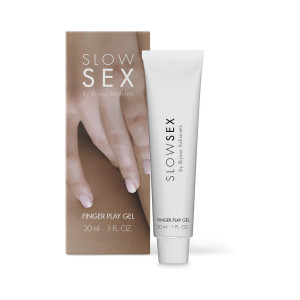 Bijoux Indiscrets Slow Sex Finger Play Gel, 1 oz. Bijoux Indiscrets Slow Sex Finger Play Gel, 1 oz.