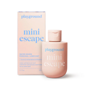 Playground Mini Escape Water-Based Personal Lubricant, 3.7 oz. Playground Mini Escape Water-Based Personal Lubricant, 3.7 oz.