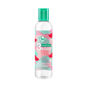 ID 3some Watermelon Flavored Water-Based Lube, 4 oz. ID 3some Watermelon Flavored Water-Based Lube, 4 oz.