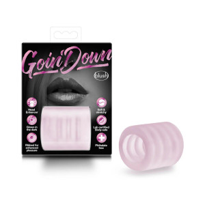 Blush Goin' Down BJ Stroker Head Enhancer, Pink Blush Goin' Down BJ Stroker Head Enhancer, Pink