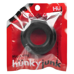 Hunkyjunk HUJ Cock Ring, Tar Hunkyjunk HUJ Cock Ring, Tar
