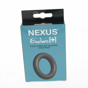 Nexus Enduro Double Stretchy Silicone Cock and Ball Ring