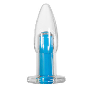 Gender X Electric Blue Rechargeable Remote-Controlled Vibrating Anal Plug, 4.25 Inch Insertable, 1.5 Inch Max Width Gender X Electric Blue Rechargeable Remote-Controlled Vibrating Anal Plug, 4.25 Inch Insertable, 1.5 Inch Max Width